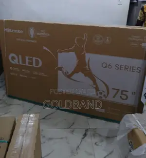 Hisense HDRM 75" Qled Voice Remote Q6series Smart TV