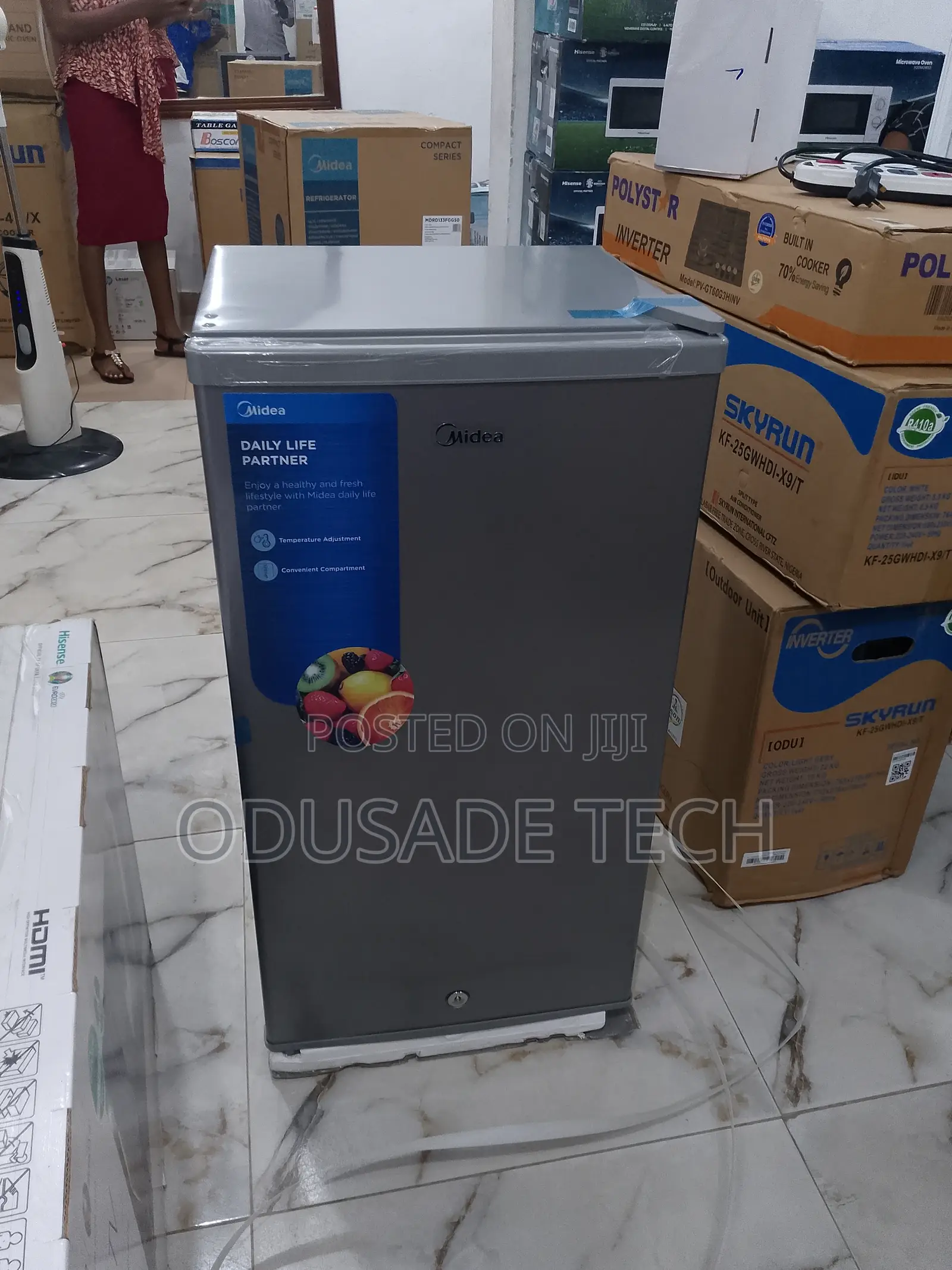 Grand Midea 90 Litres Single Door Refrigerator