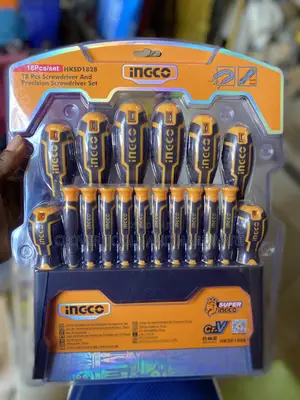 INGCO Tools Kit 18 PCS Screwdriver And Precision (HKSD1828)