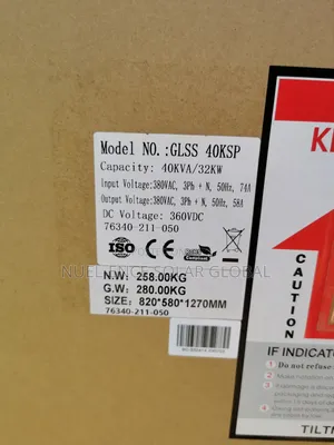 3-Phase 360v 40kva Inverter