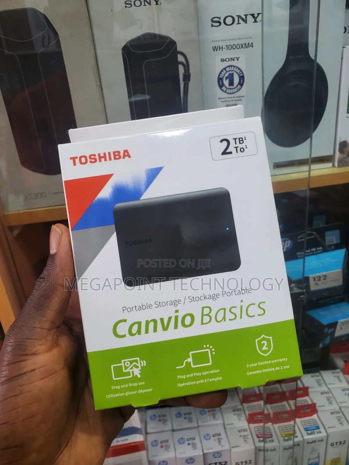 Toshiba 2tb External Hard Drive