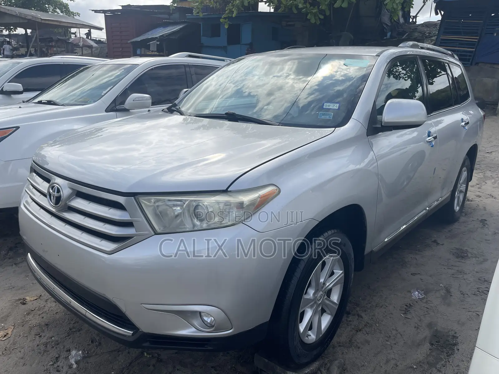Toyota Highlander 2012 Silver
