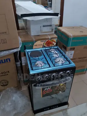 Advance Cooker ( 3burner ,1 Electric ) Nexus Gas Cooker