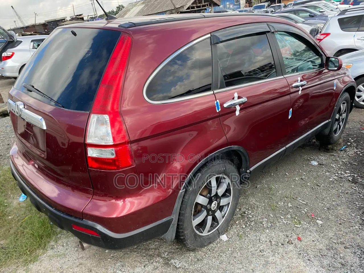 Honda CR-V 2.4 EX Automatic 2008 Red