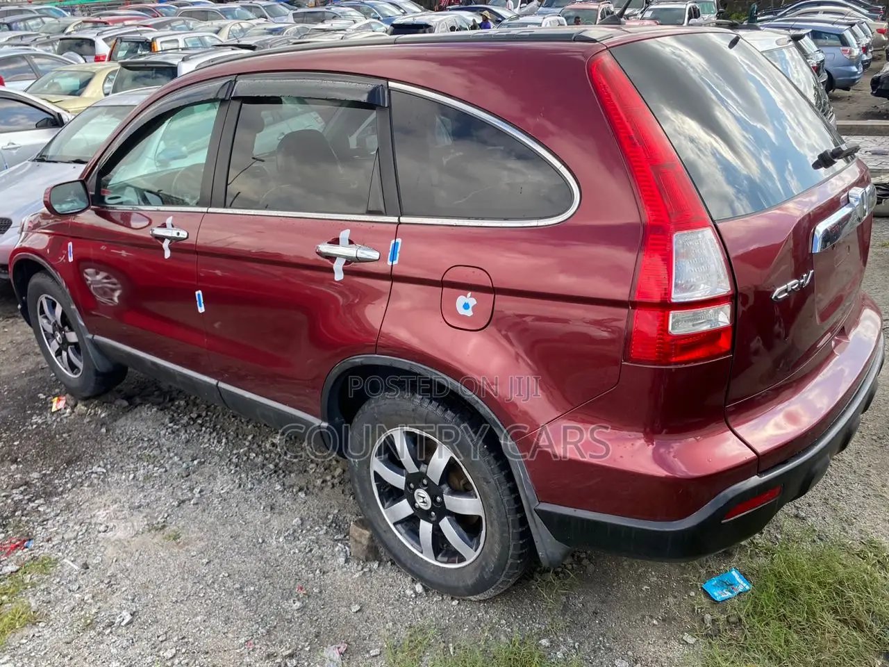 Honda CR-V 2.4 EX Automatic 2008 Red