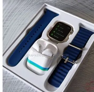 Photo - I8 ULTRA 2 Smart Watch With Airpod Pro and 2 Straps