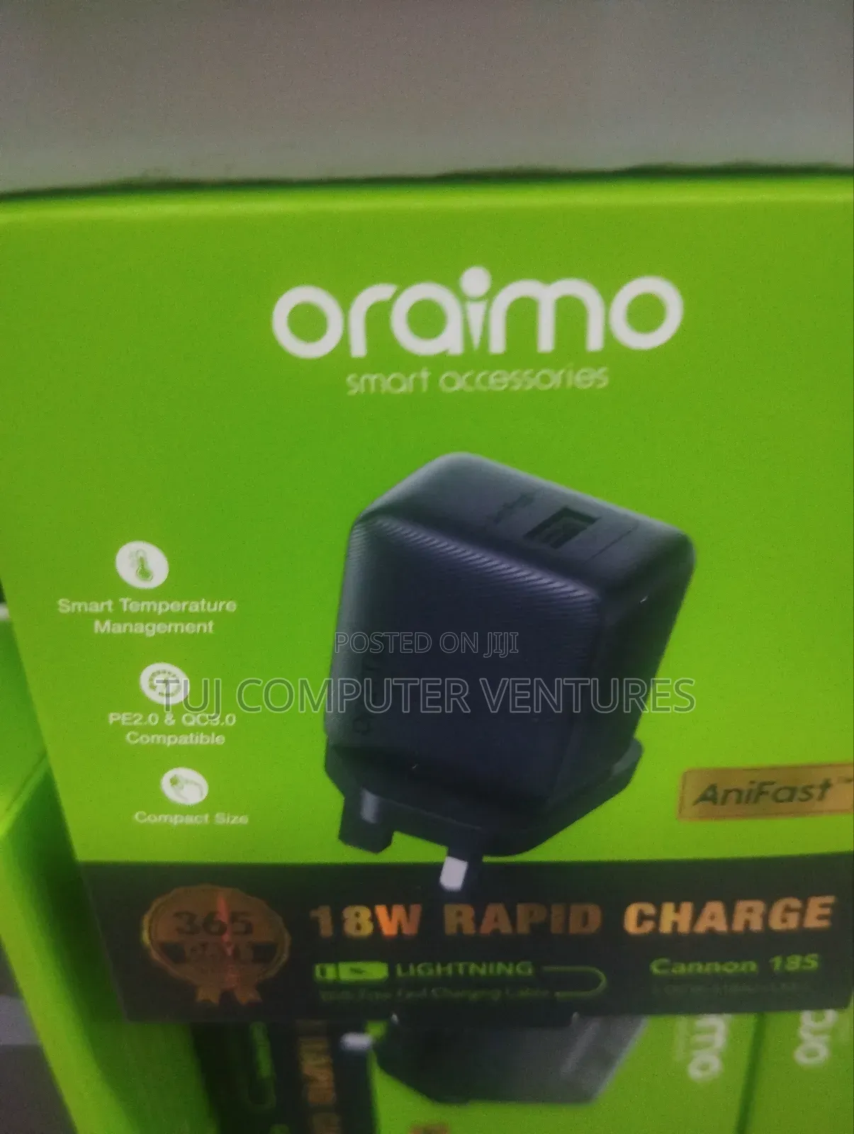 Oraimo 18w iPhone Charger