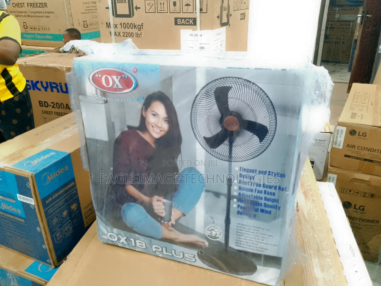 Enjoyable 0X 18 PLUS Standing Fan