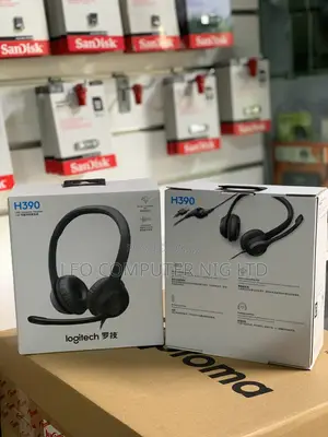 Logitech H390 Usb Headset With Noise Canceling