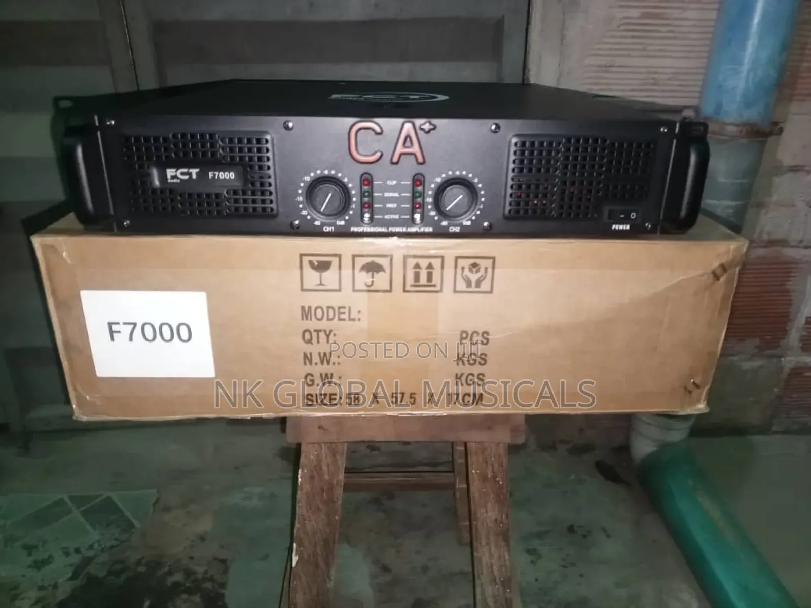 FCT Ca 7000 Watts Amplifier