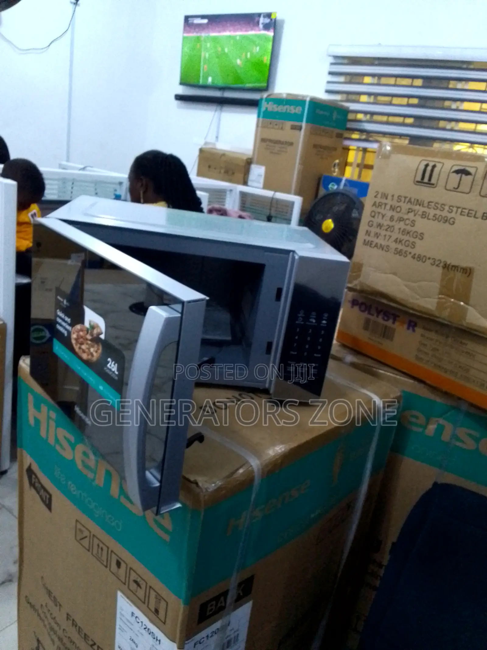 26L Hisense Microwave Oven / Multi-Stage Warming/ in Ogba