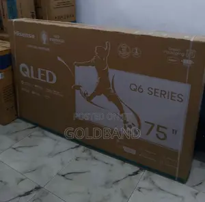 Hisense 75inches Q6series High Refresh Rate Smart Tv (Qled )