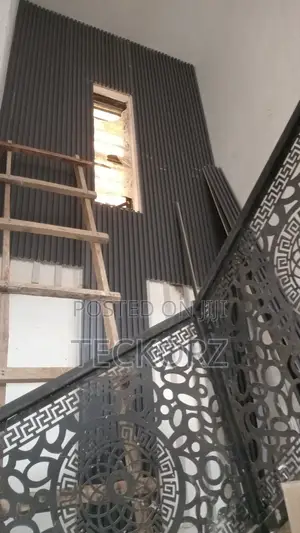 Under Stairs WPC Wall Cladding