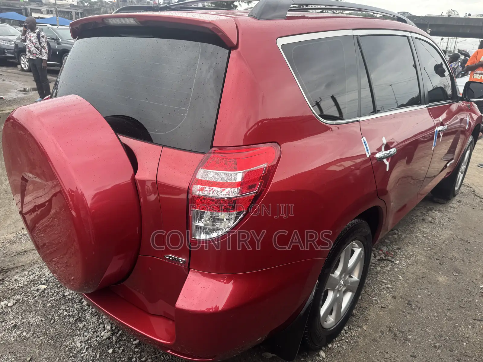 Toyota RAV4 2.4 2008 Red