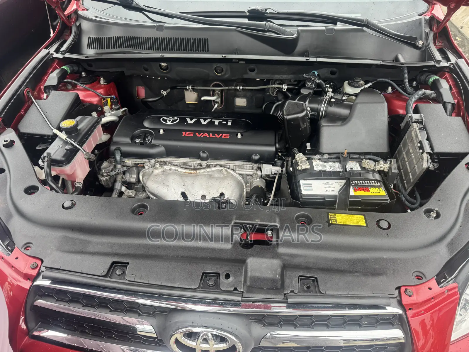 Toyota RAV4 2.4 2008 Red