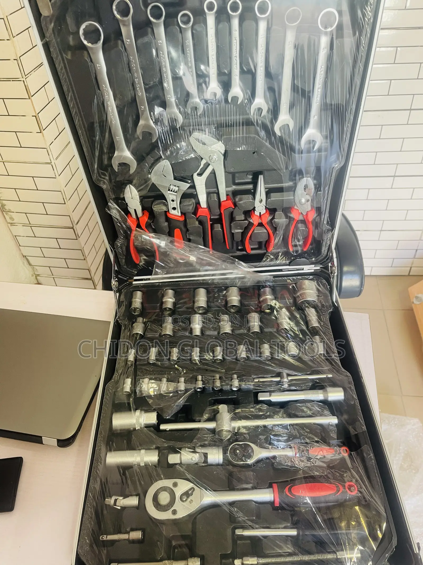 187 Set of Tools Box Electrical and Mechanical