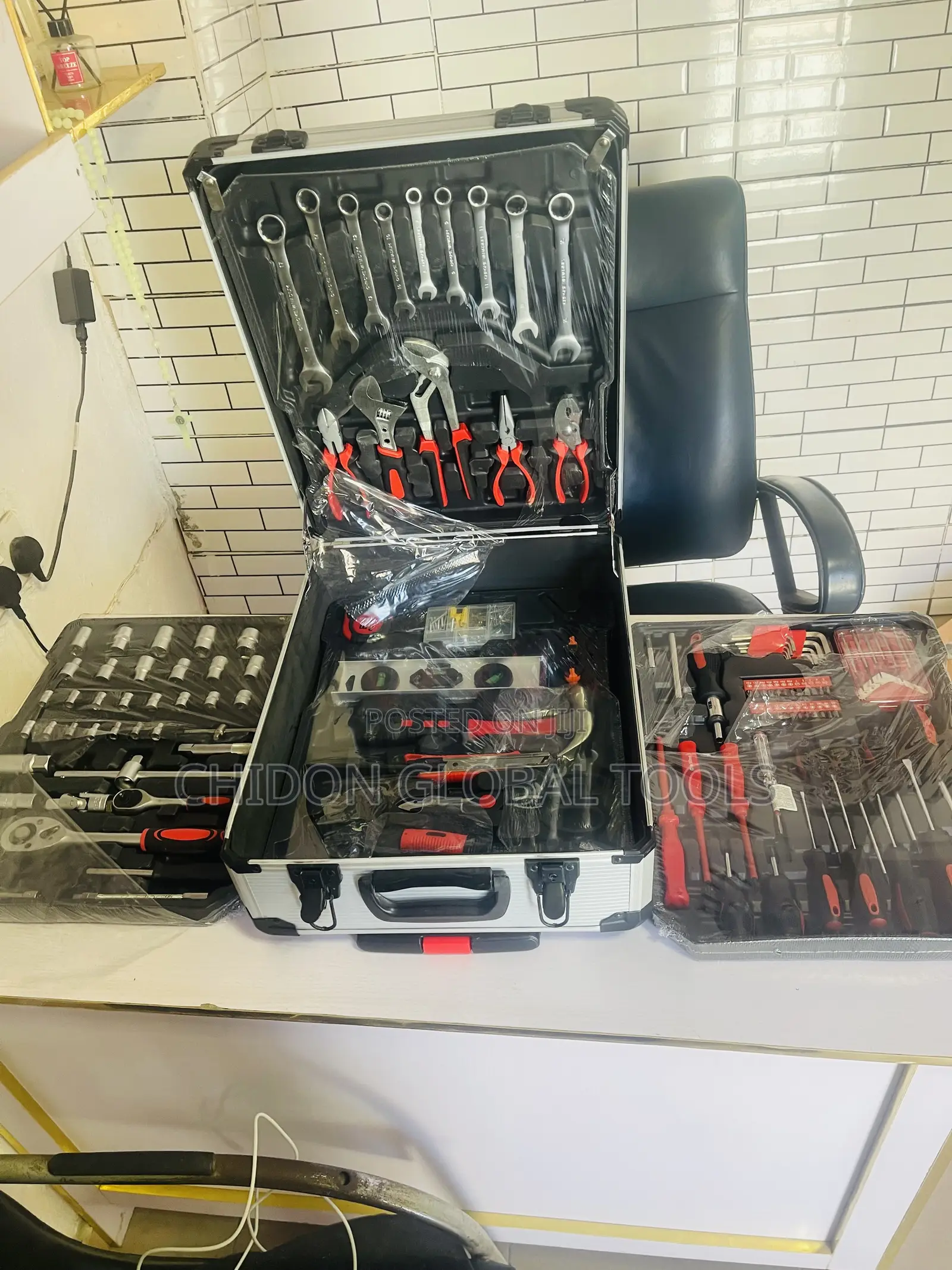 187 Set of Tools Box Electrical and Mechanical