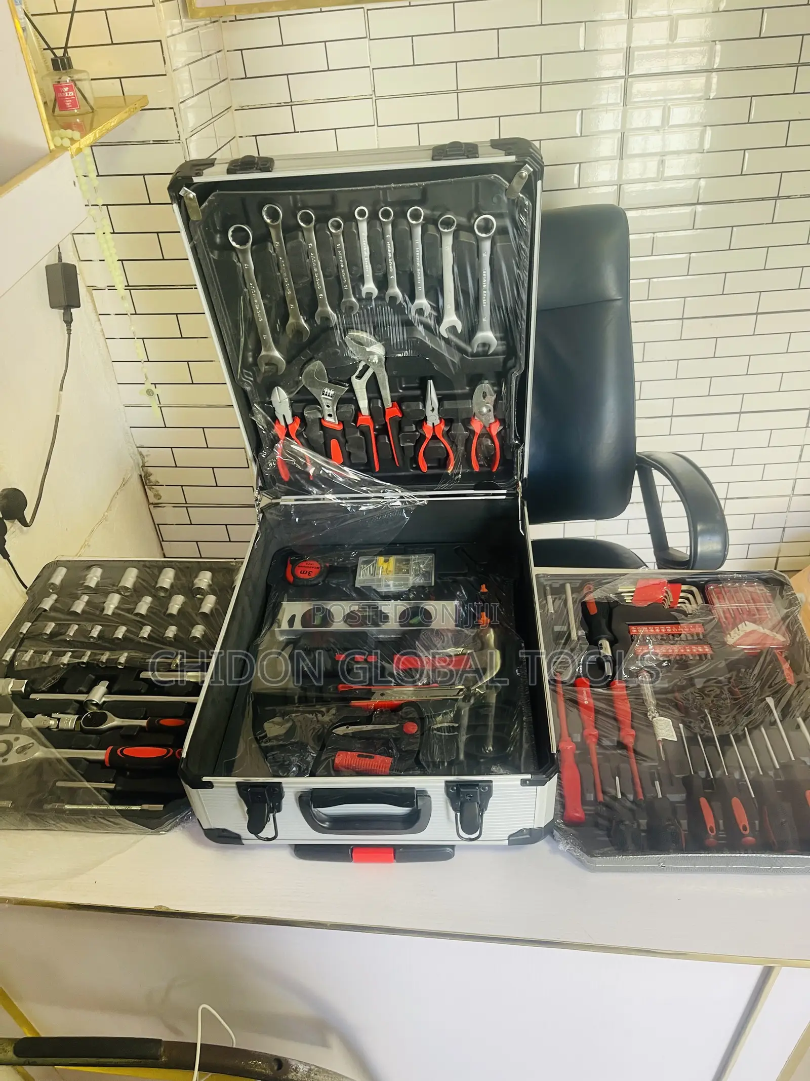 187 Set of Tools Box Electrical and Mechanical