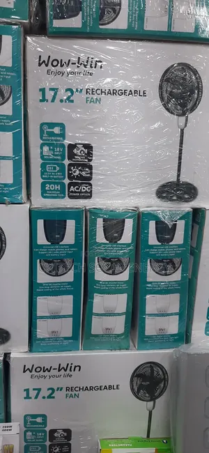 Rechargeable Solar Fan