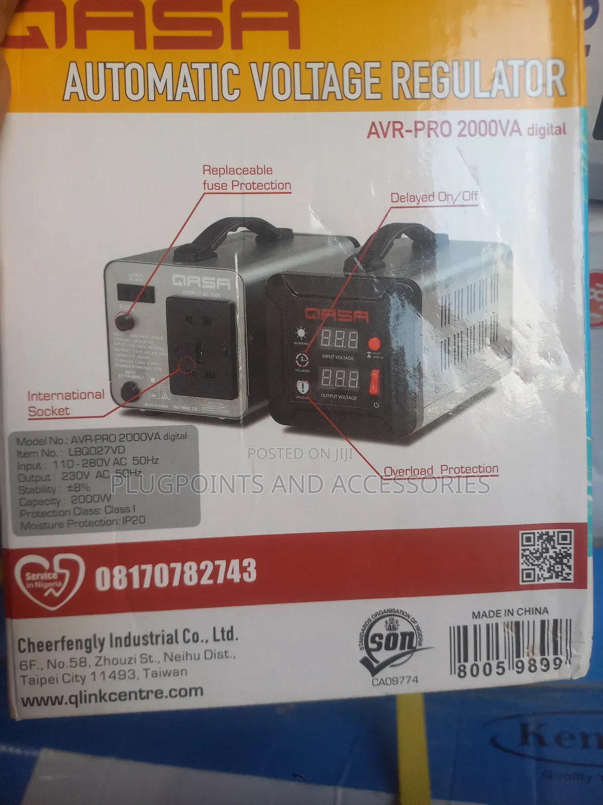 Qasa Digital Stabilizer 2000w 5000w