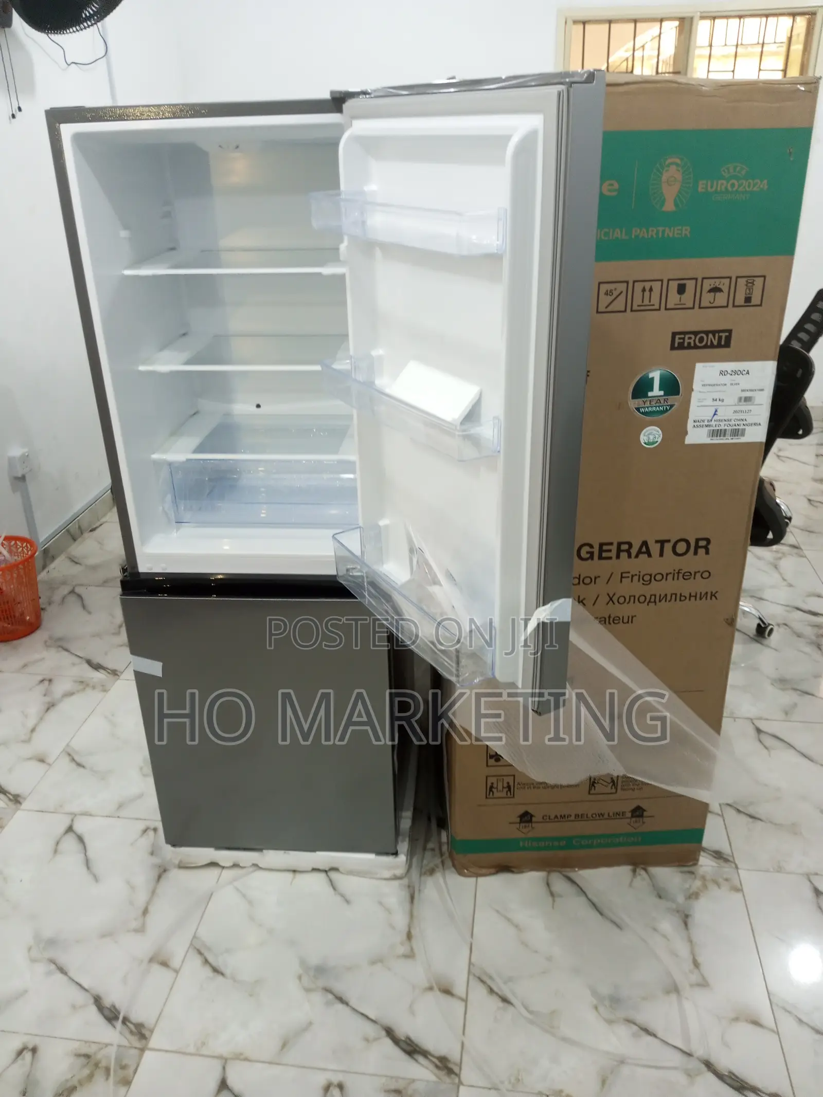 Hisense Refrigerator 29dca Bottom Freezer Double Door Fridge