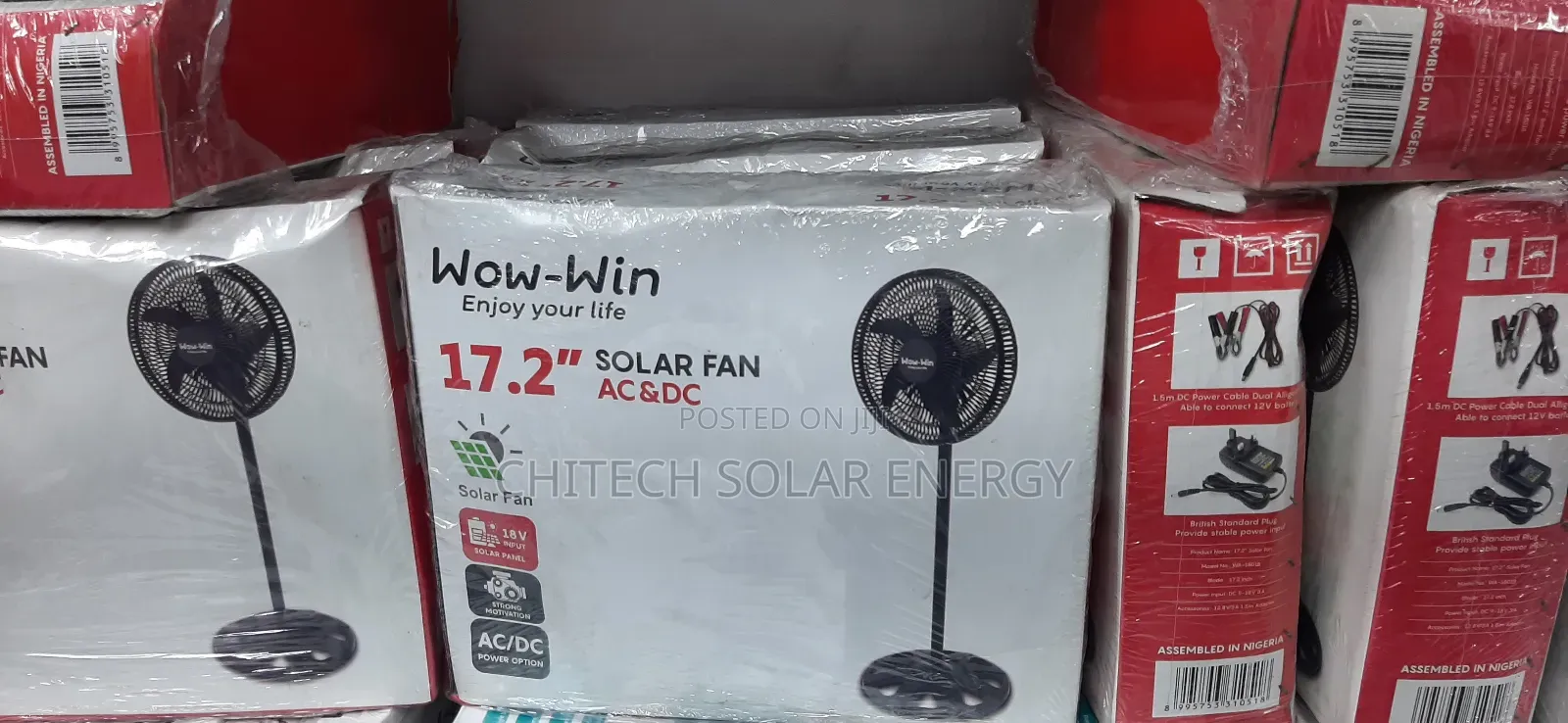 Solar Power Fan