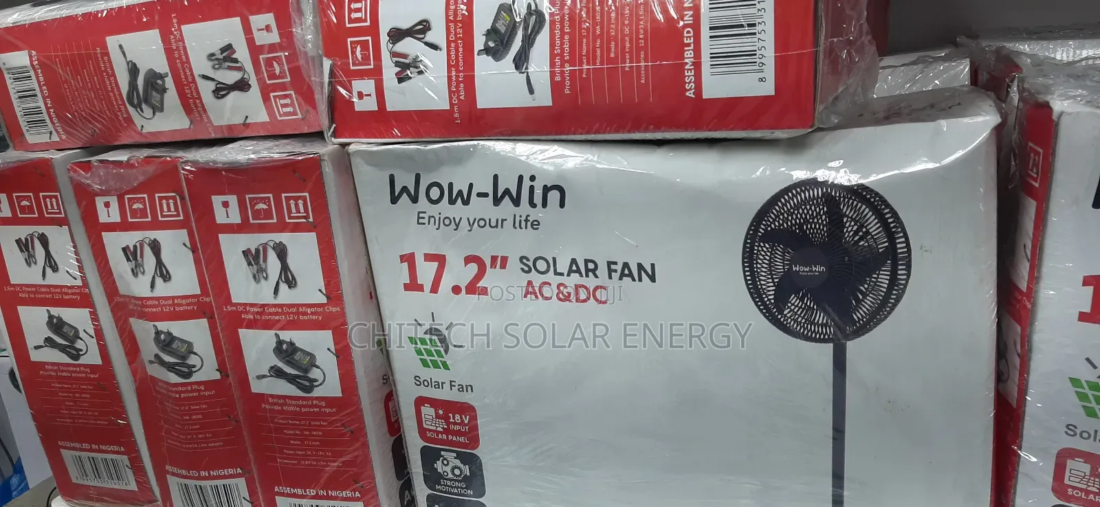 Solar Power Fan