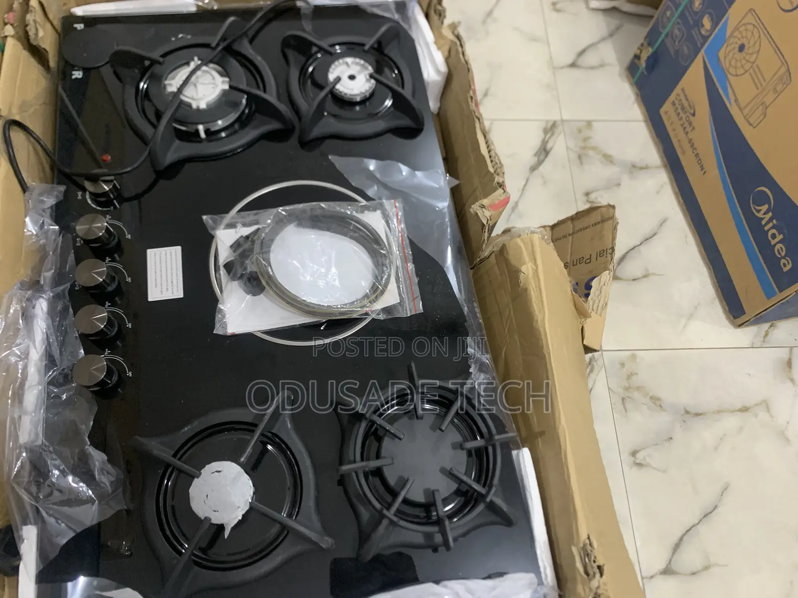 Eco Burn Polystar PVJYG5E1 4+1 Built in Gas Hob in Surulere Kitchen