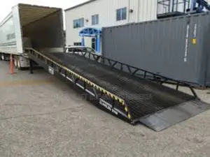 6T Aluminum Ramps for Forklift Loading Warehouse