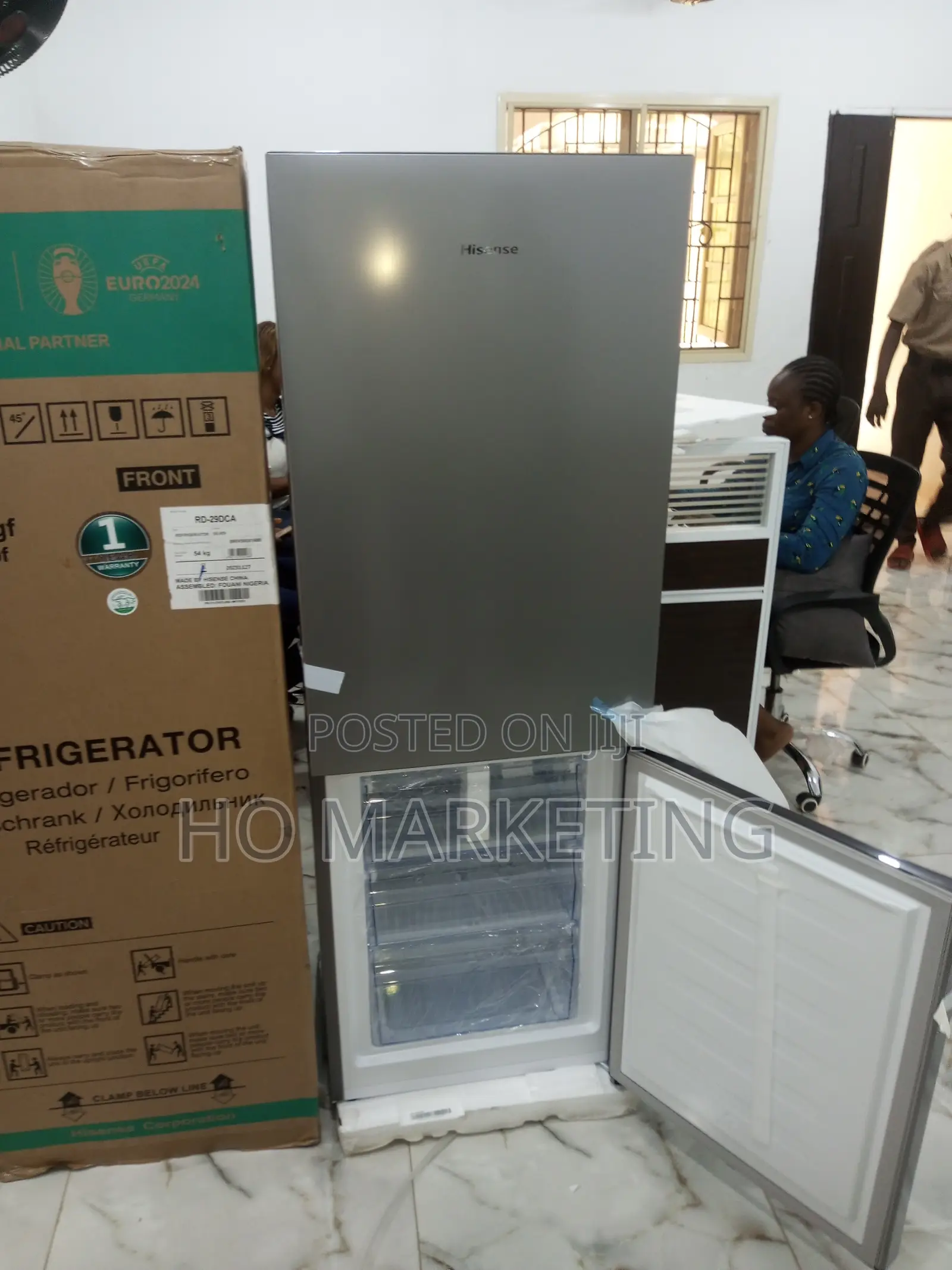 Hisense 225l Bottom Mounted Double Door Fridge Ref 29dca