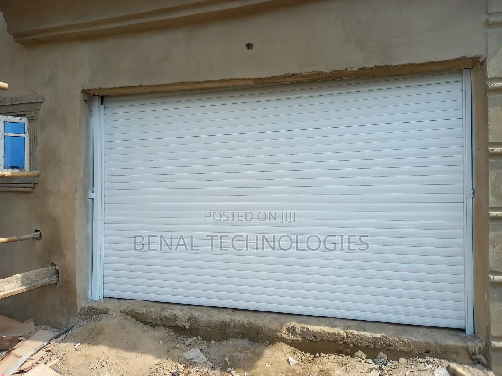 Steel Roll-Down Garage Doors
