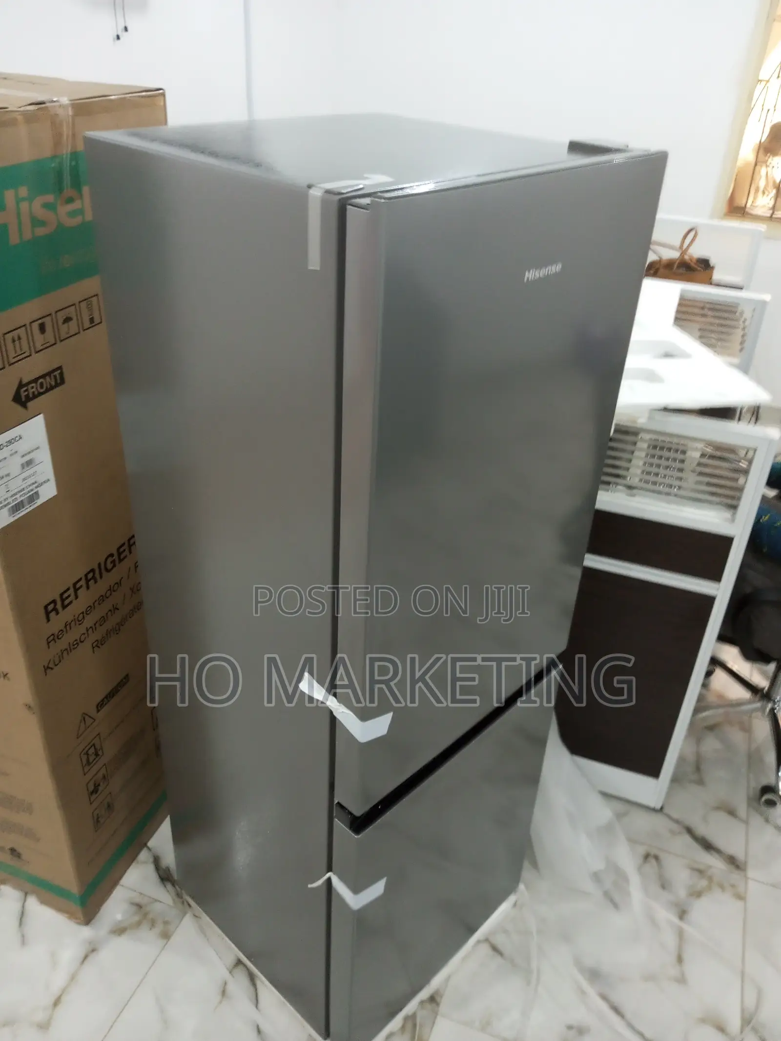 Hisense Silver 225l Double Door Refrogerator -29dca
