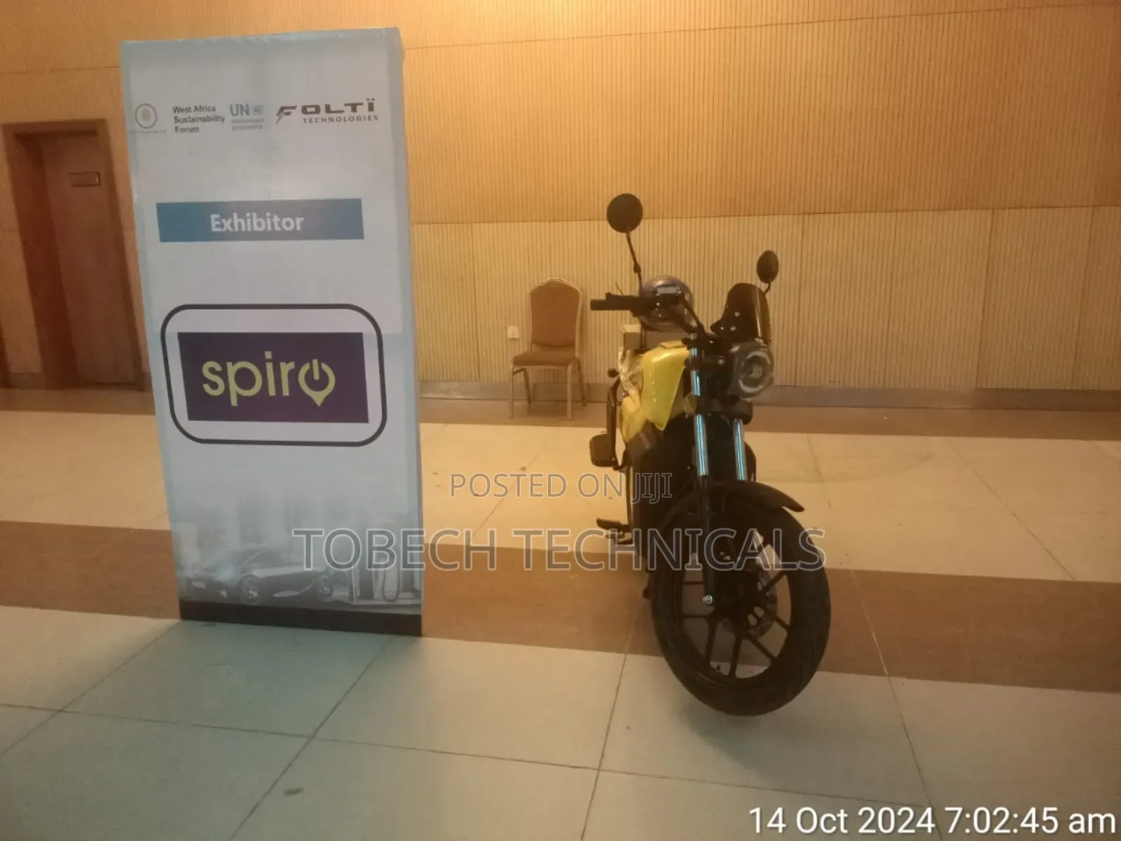 New Motorcycle 2023 Yellow