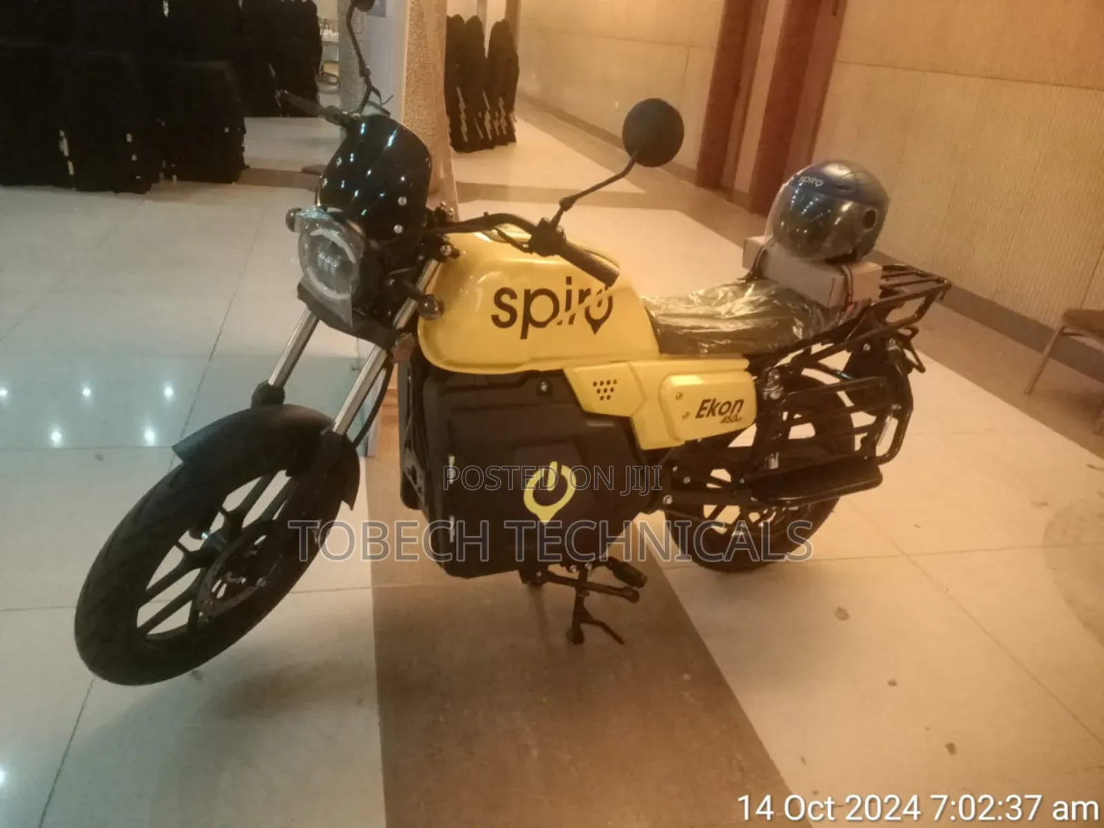New Motorcycle 2023 Yellow