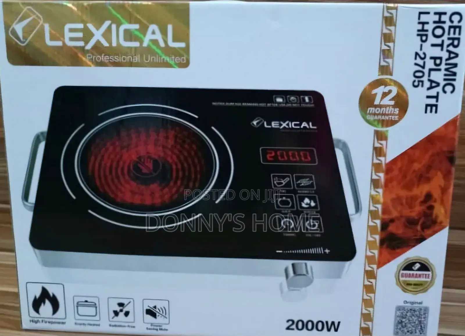 Lexical Ceramic Hot Plate LHP-2705
