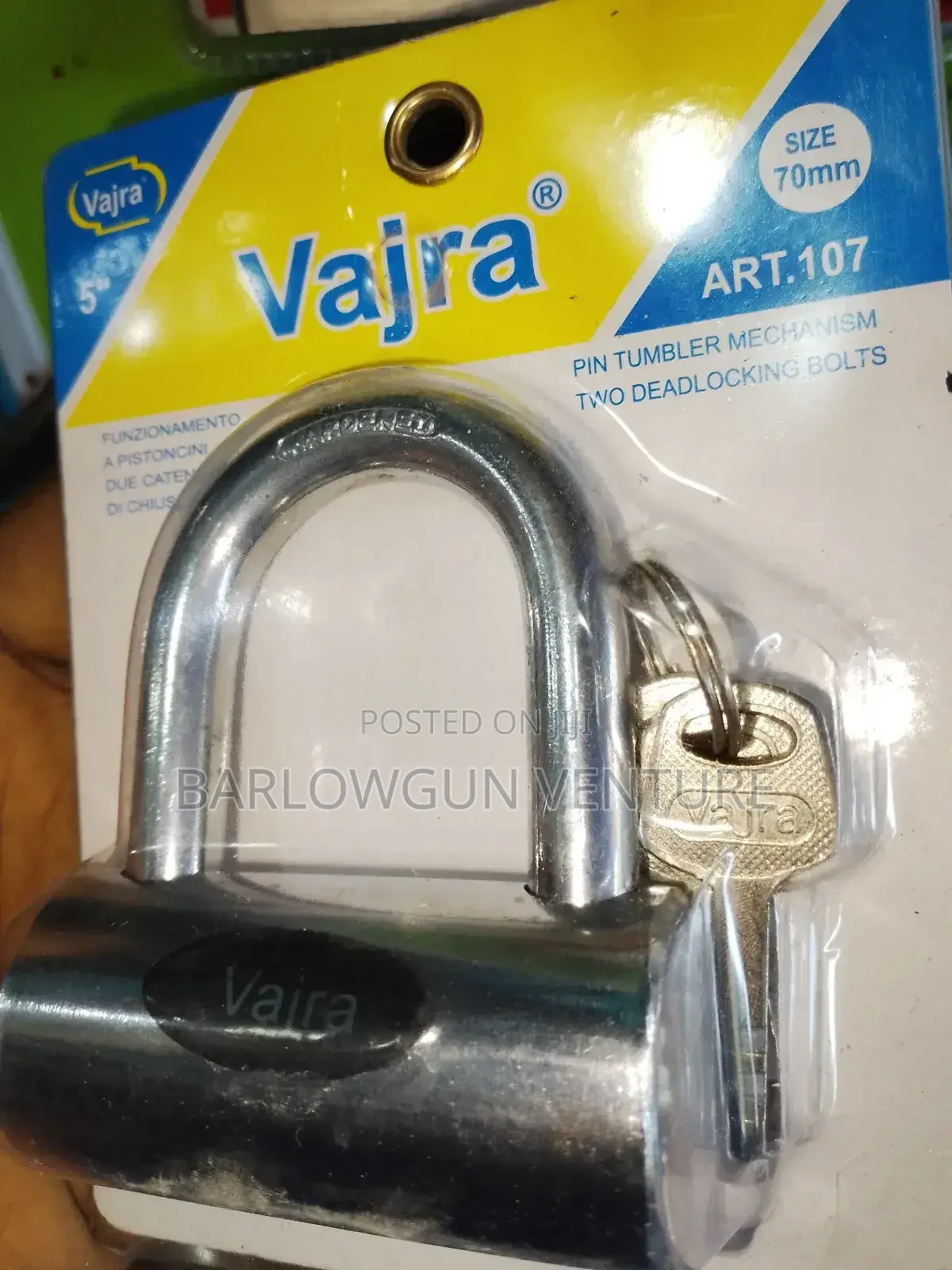 Vajra Security Padlock 70mm