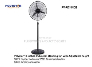 Polystar Industrial Fans 18" 20" 26"