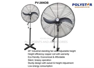 Polystar Industrial Fans 18" 20" 26"