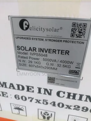 Original Felicity Inverter 5kva 48V Non Hybrid