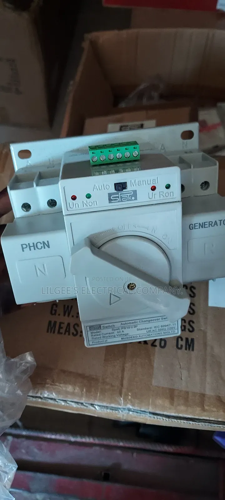 Automatic Changeover Switch