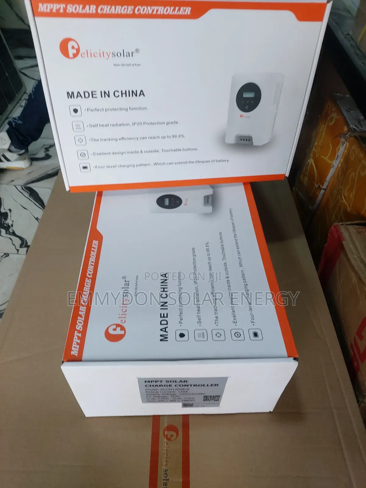 Original Felicity Charge Controller MPPT 120ah