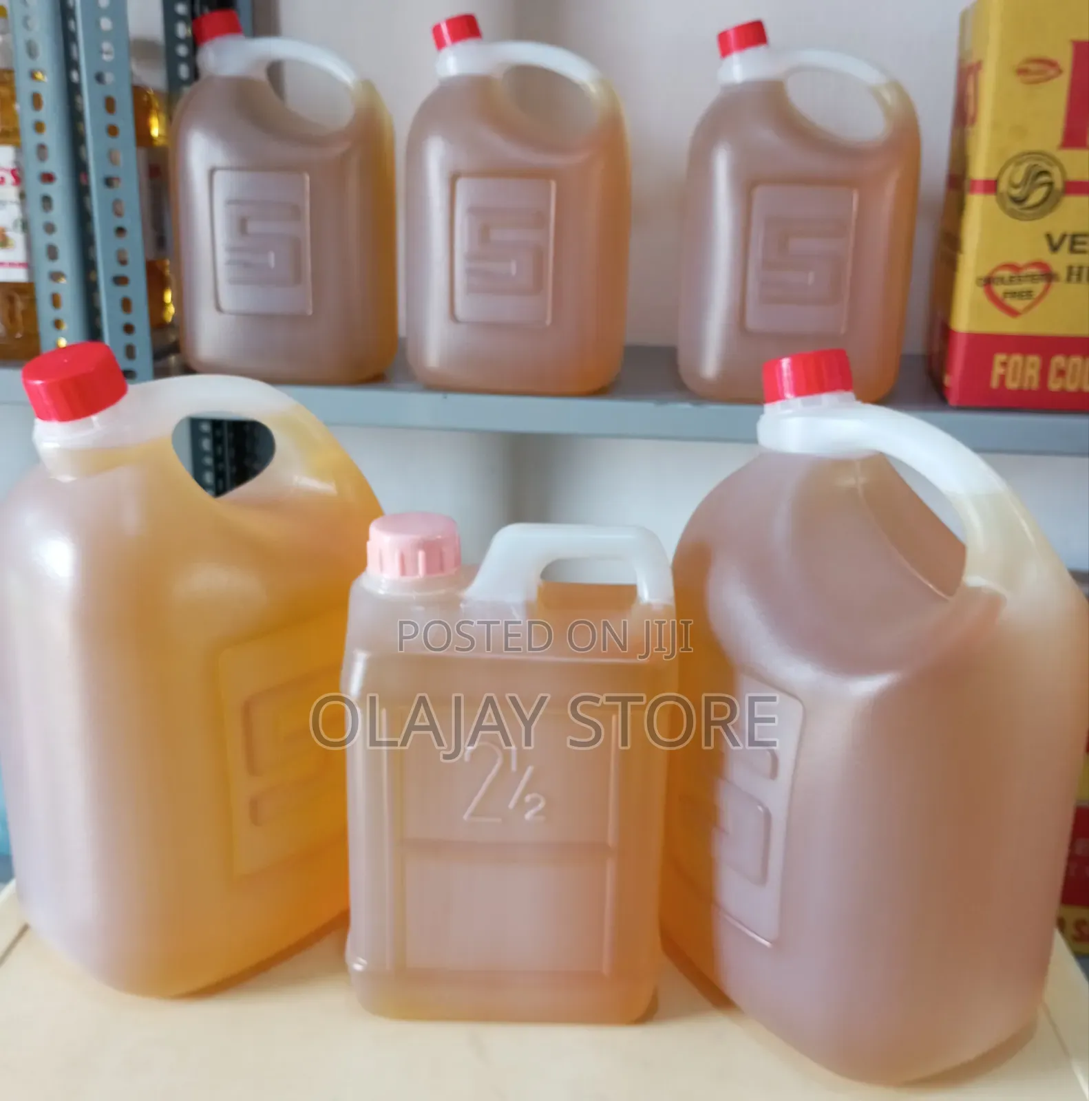 Kings Vegetable Cooking Oil - (Olajay Store in Owode-Onirin. Lagos)