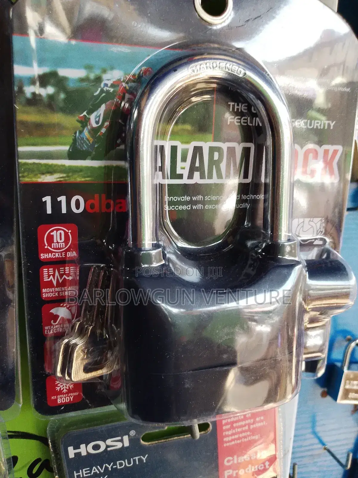 Alarm Padlock Long