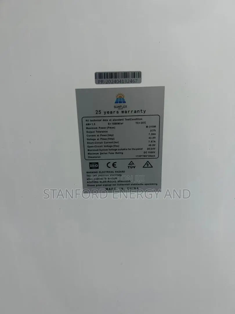 310watts Solar Panel