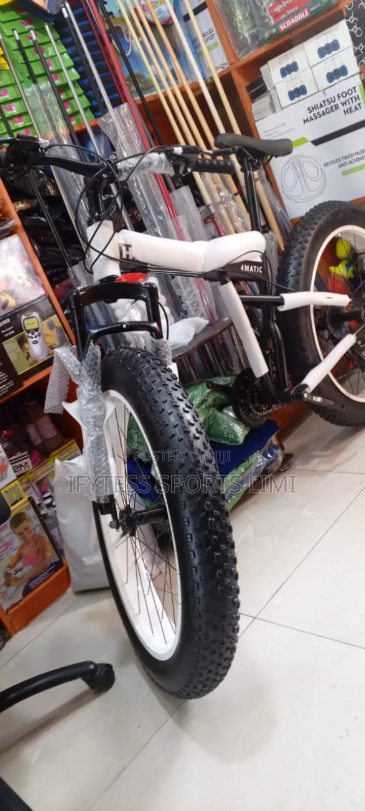 Sports Bicycle Big Tyre.