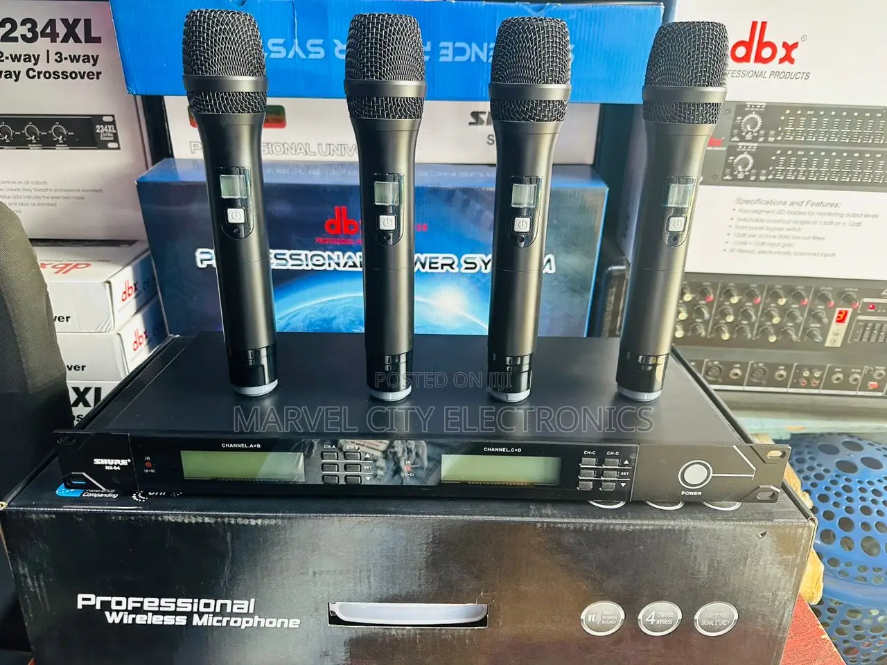 Nx-04 Wireless Microphone System