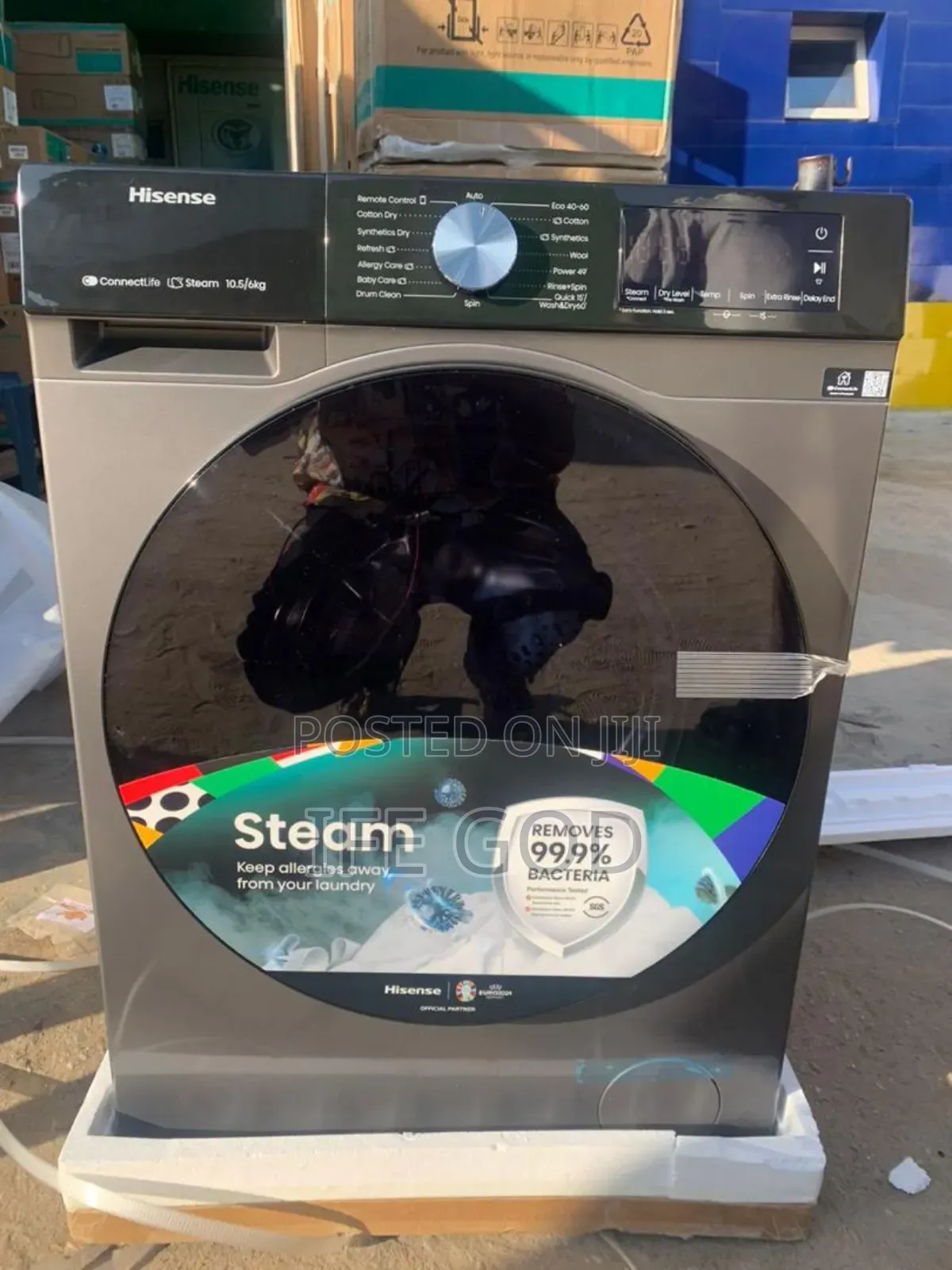 Original Hisense 10KG Automatic Washing Dryer Front Load