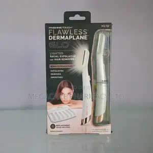 Flawless Lighted Facial Exfoliator and Hair Removal