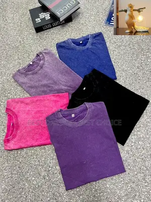 High Quality Lúxury Stone Wash T Shirt