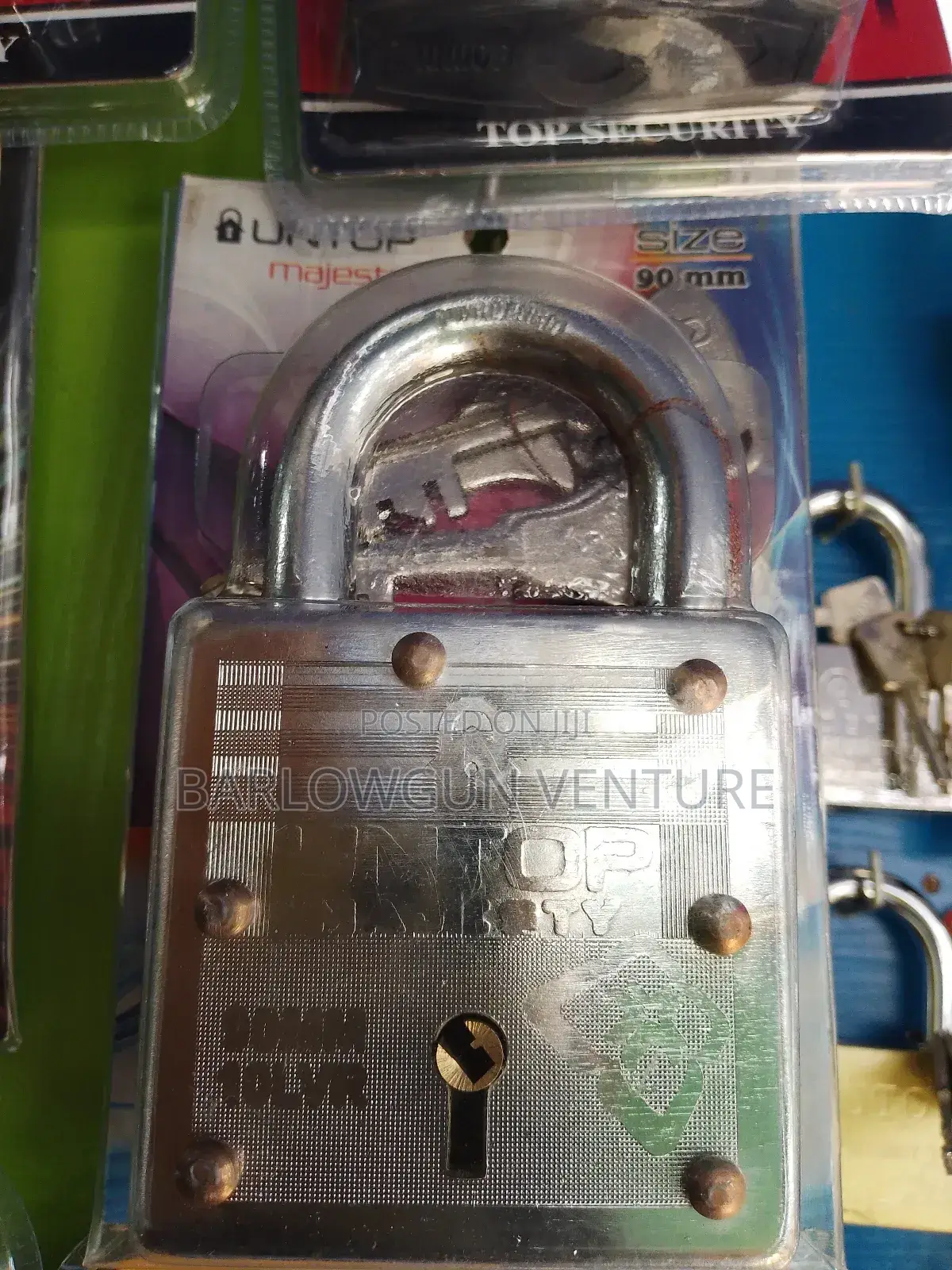 Untop Heritage Padlock 88mm